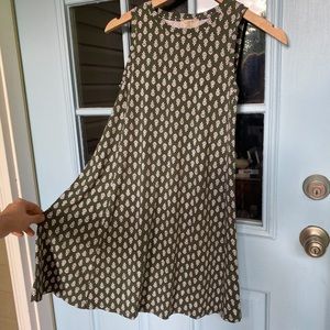 Olive Green Summer Dress